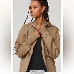 ALO Yoga Everyday Full Zip Hoodie Size Small